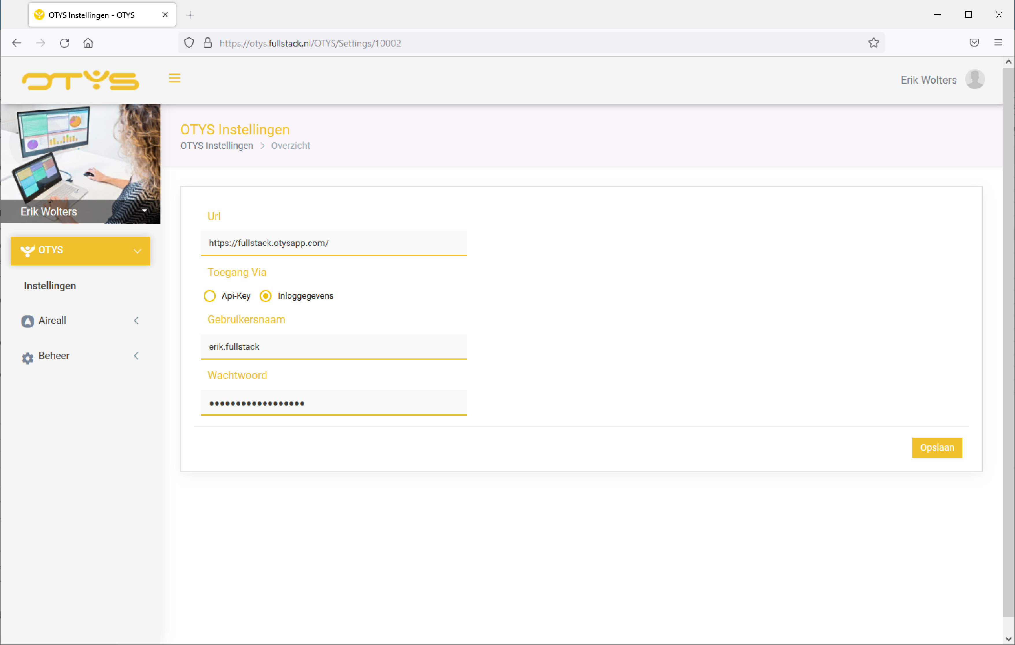 OTYS software leverancier