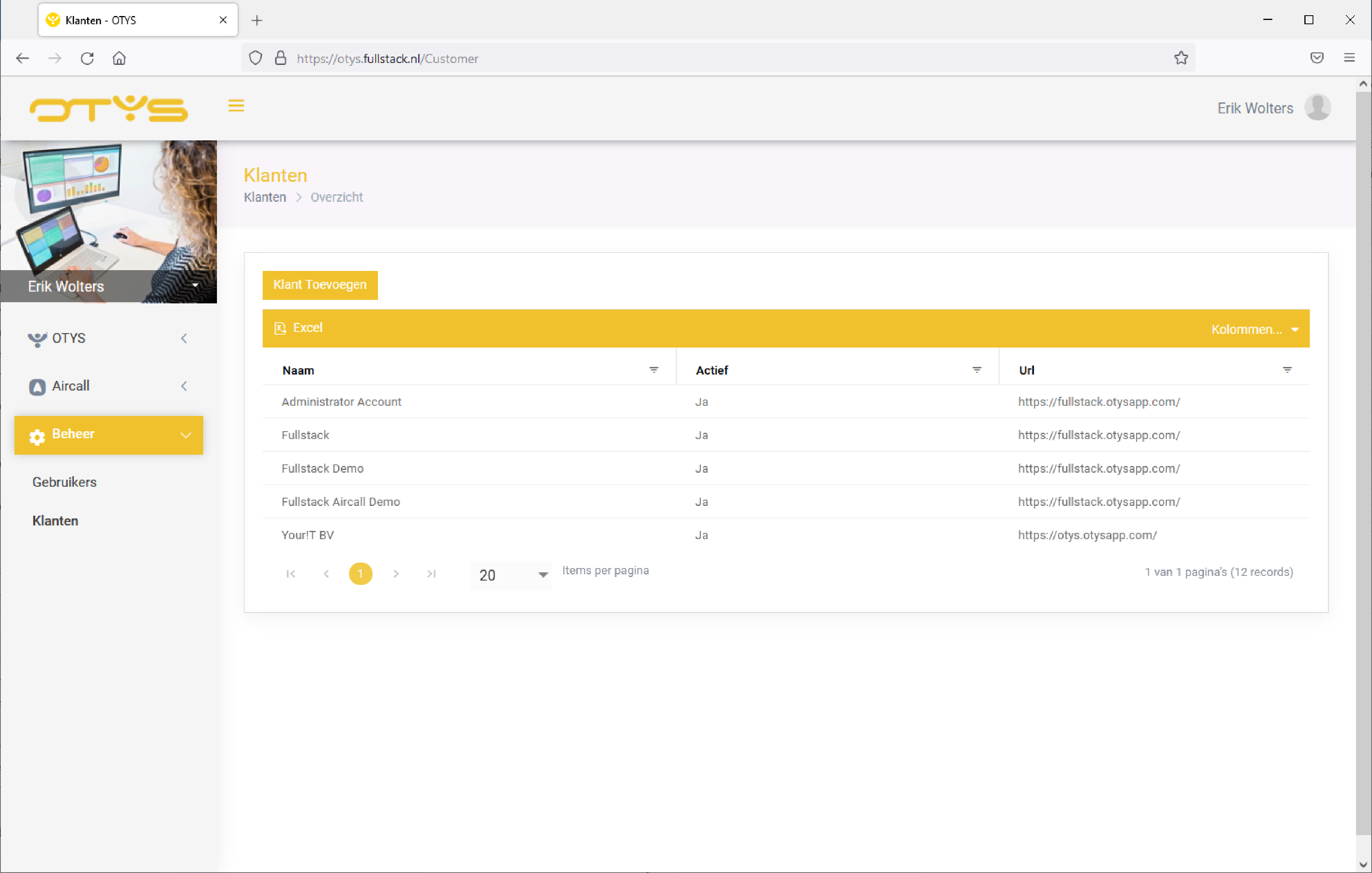 OTYS software leverancier